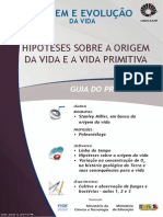 Origem da vida: hipóteses e vida primitiva