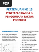 Download Bab 13-Penetapan Harga Dan Penggunaan Faktor Produksi by Roychan Adi Kusuma SN233641075 doc pdf