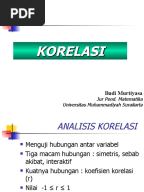 07 Statistika - Analisis Korelasi