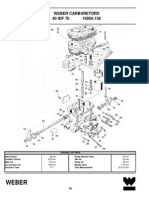 Manual Webbers 40IDF70