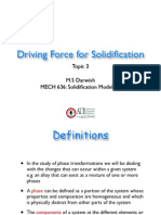 03 Driving Force For Solidification