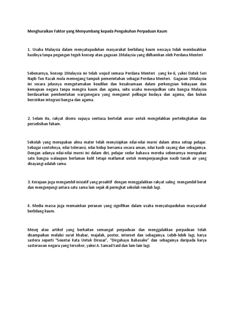 Peranan Pelbagai Pihak Untuk Keamanan Rakyat Artikel Surat Khabar