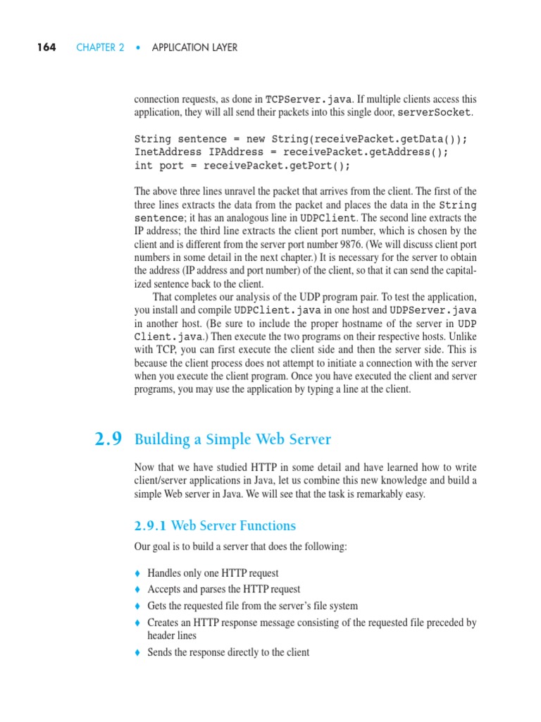 Building A Simple Web Server | PDF | Port (Computer Networking) | Web ...