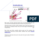 Cara Membaca Tab Pada Guitar Pro