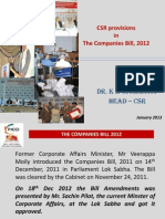 Companies Bill 2011 DR KK Upadhyal
