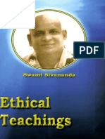 Ethical Teachings Swami Sivananda