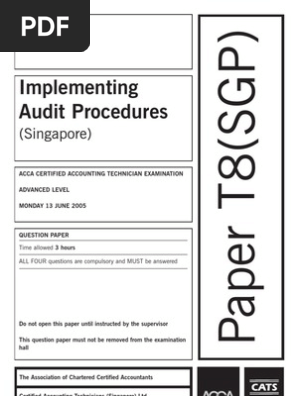 8Sgp 2005 Jun Q | Pdf | Going Concern | Audit