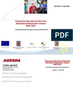 Prezentare Cadru POS DRU 2007-2013