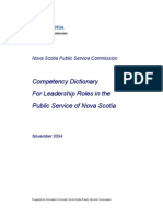 Competency Dictionary A