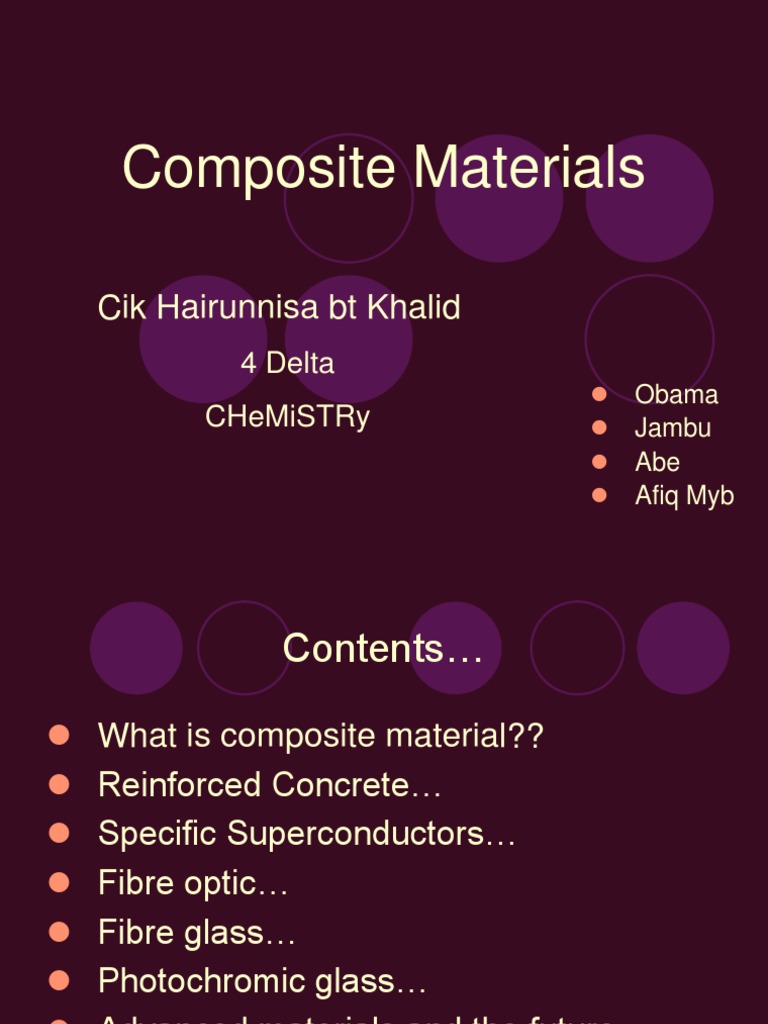 Composite Materials