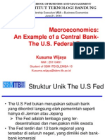 An Example of a Central Bank- The U.S. Federal Reserve