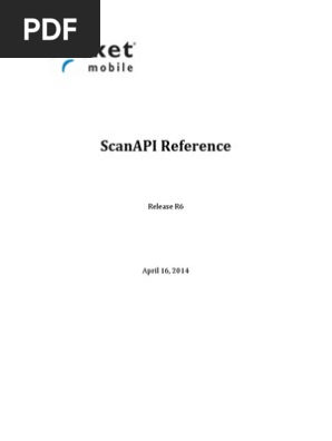 Scan Api Pdf Image Scanner Bluetooth