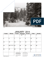 2014 Photo Calendar Seasons