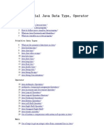 Java Tutorial Java Data Type.doc