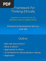 A Framework For Ethical Decision Making: What Is Ethics? | PDF | Rights ...