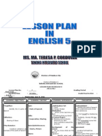 Lesson Plan in English 5 2011