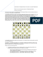 Chess960 Rules