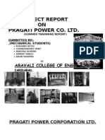 Project Report ON Pragati Power Co. LTD