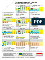 Calendario Escolar 2014-15