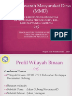 Musyawarah Masyarakat Desa (MMD) 2014