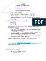 The Idafa Structure - الإضافة PDF