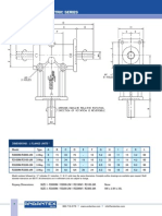 Metric Series 2 and 3 Flange Units Dimensions and Specifications