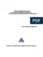 MATEMATICAS Algebra de Proposiciones y Funciones