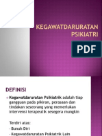 Kegawatdaruratan Psikiatri