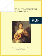  Raccolta Di Trascrizioni Per Chitarra