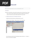 Using Library files Run time in QTP