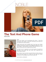 Kezia Noble - Text and Phone Game