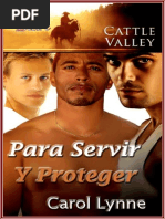 Carol Lynne - Serie Cattle Valley 20 - para Servir y Protege