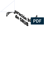 Configuracion Del GRUB PDF