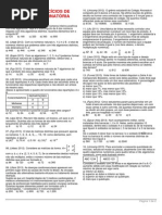 Matemática - Lista de Exercícios - Análise Combinatória