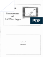 (CADWORKX) Manual de Entrenamiento Del Cadworx (ISOGEN)