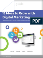 15 Ideas To Grow With Digital Marketing