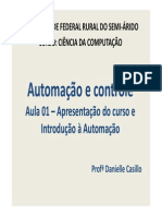 Introdução à Automação e Controle