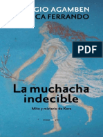 La Muchacha Divina, Agamben