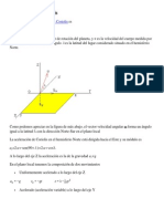 Aceleración de Coriolis