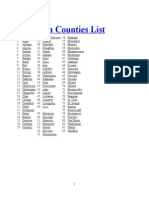 Michigan Counties List