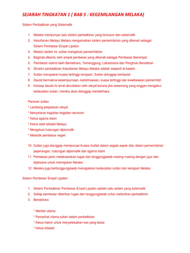 Kegemilangan Melaka Pdf