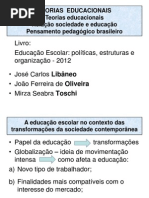 Teoria Da Educação - Educação Escolar - 1