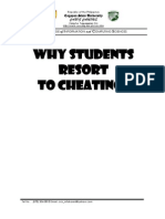 Why Students Resort To Cheating?