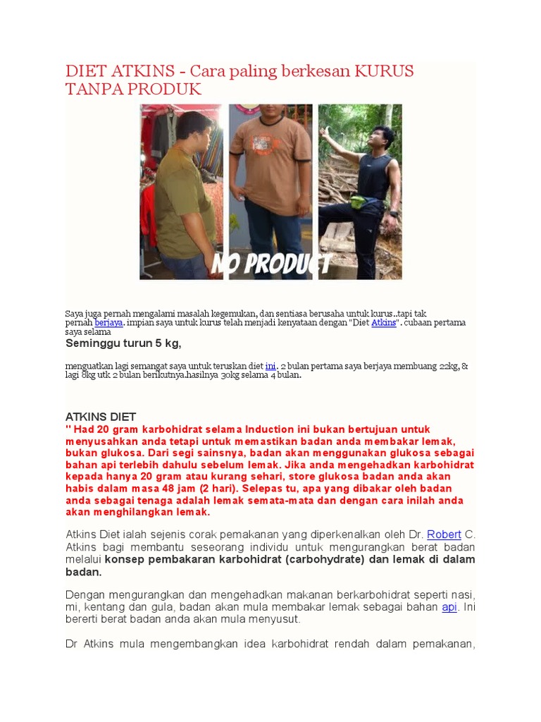 Diet Atkins Pdf