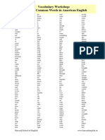 3000 Most Common Words in English