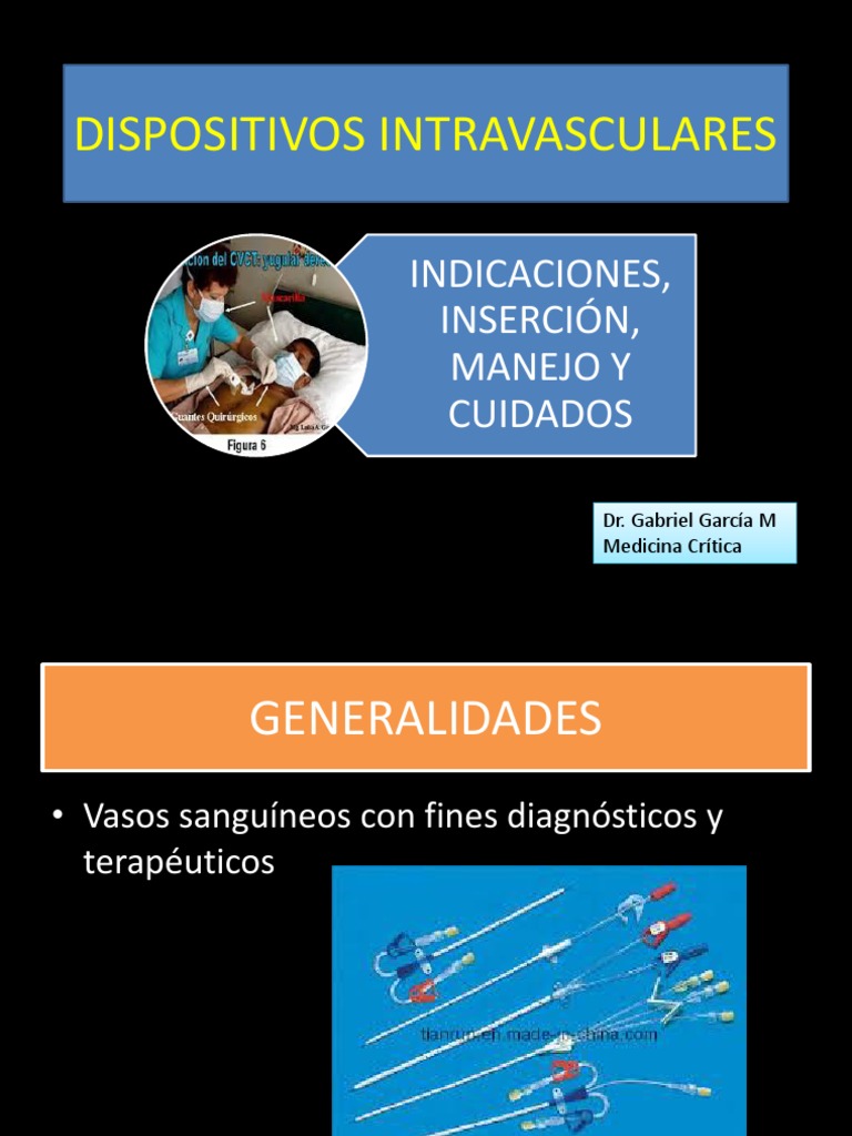 Dispositivos Intravasculares | PDF | Terapia intravenosa | Medicina CLINICA