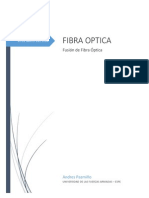 Fusión de fibra óptica con pérdida de 0.02 dB