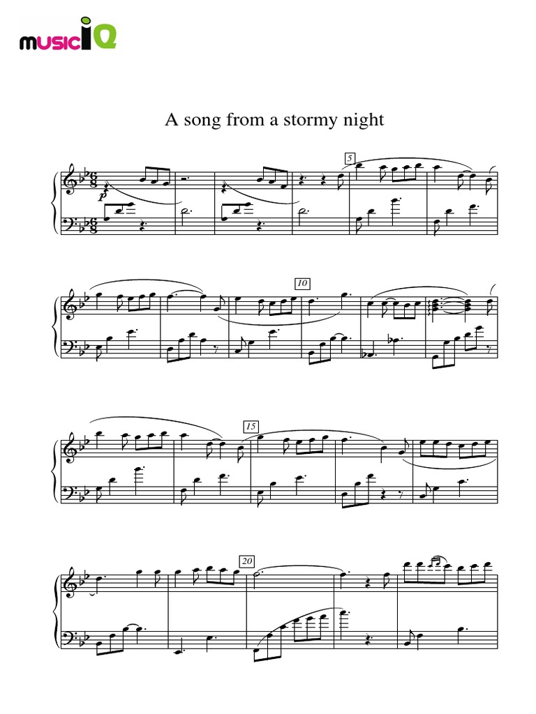 Song For A Stormy Night PDF