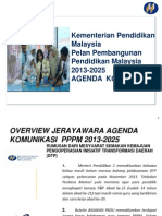Jerayawara Agenda Komunikasi PPPM