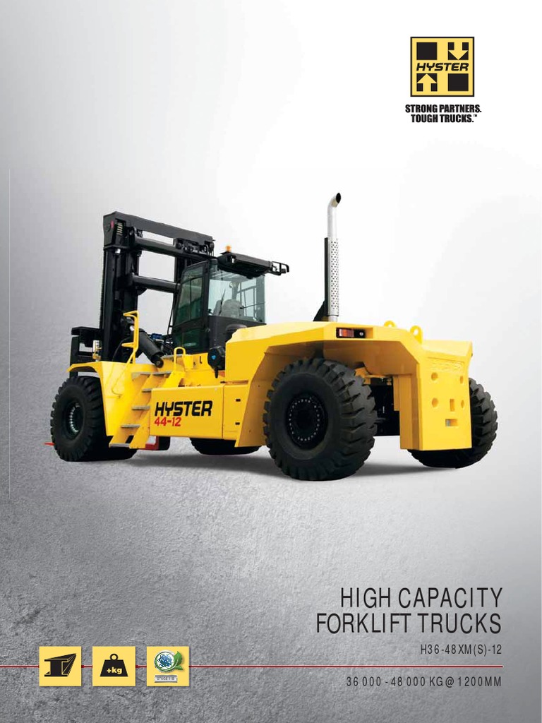 Hyster Forklift PDF Transmission (Mechanics) Engines